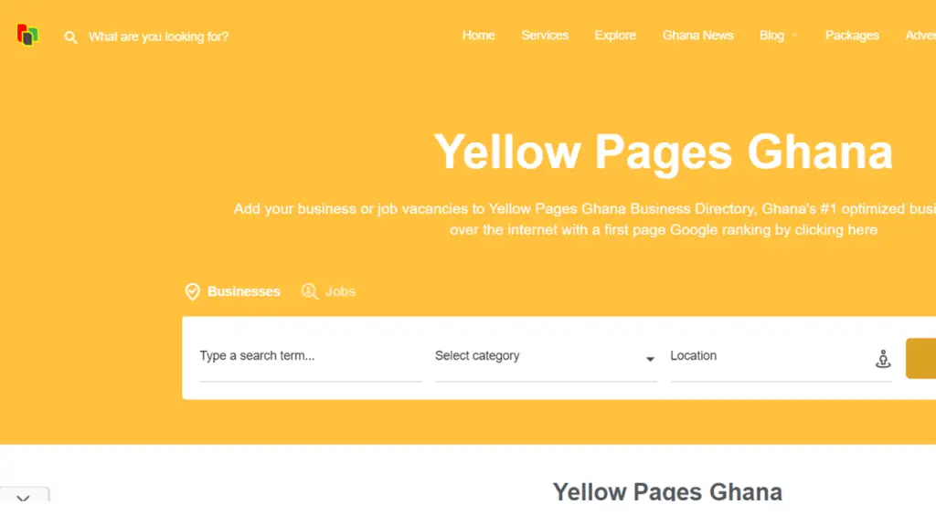 How we helped Yellow Pages, Ghana to migrate their big website